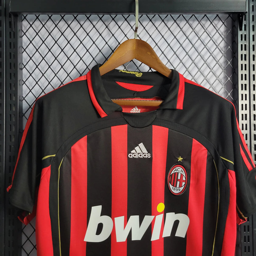 Camiseta retro local del AC Milan 06/07