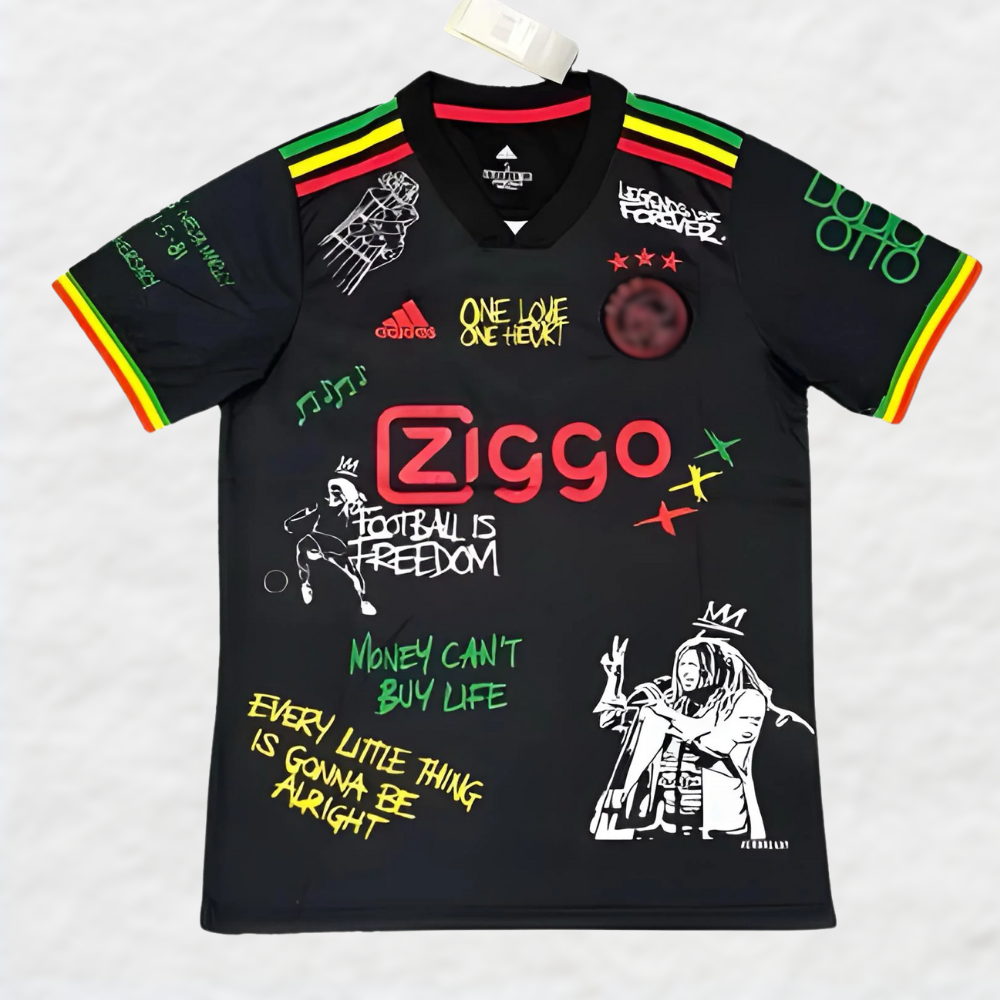 CAMISETA DE EDICIÓN LIMITADA 'BOB MARLEY' DEL AJAX 2021/22
