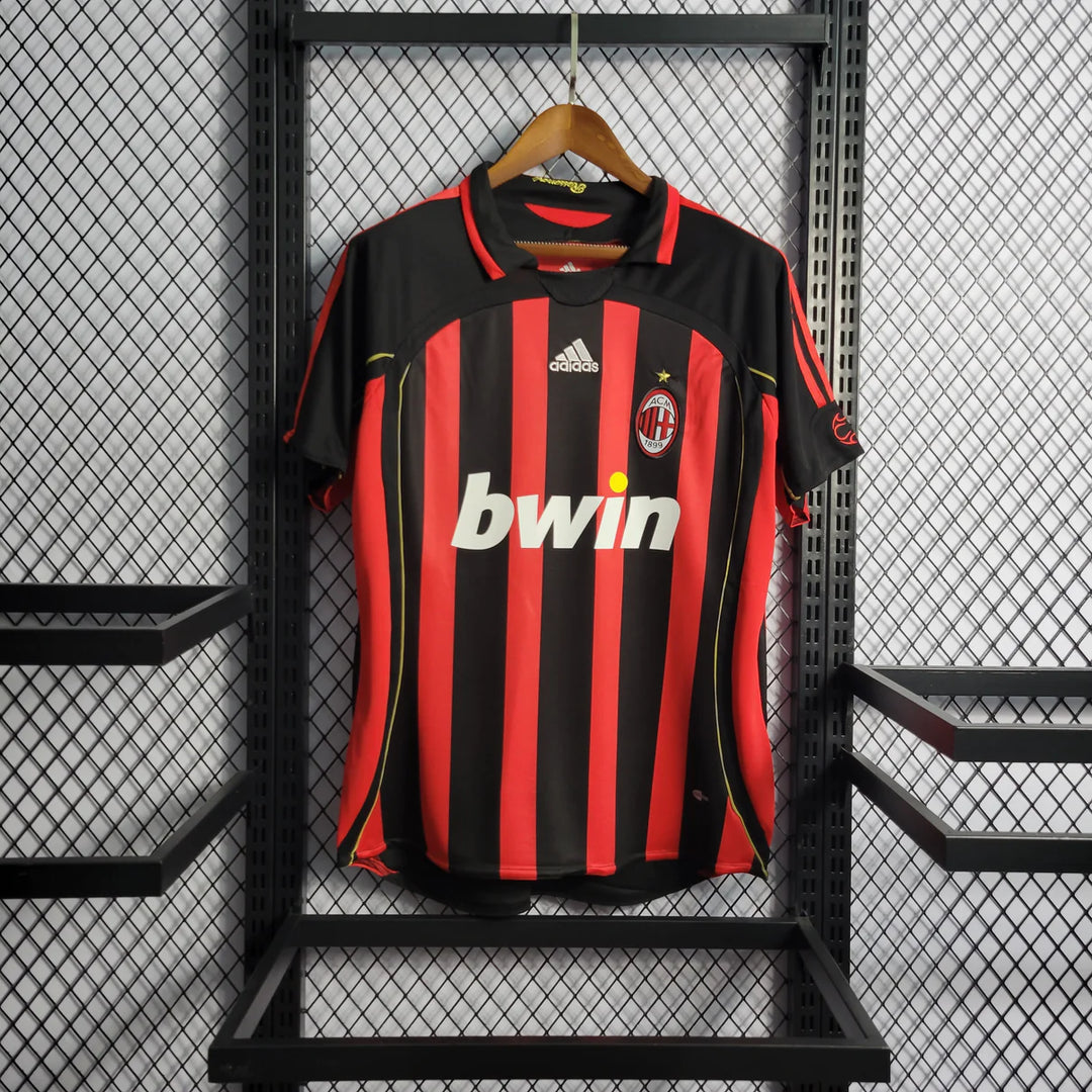Camiseta retro local del AC Milan 06/07
