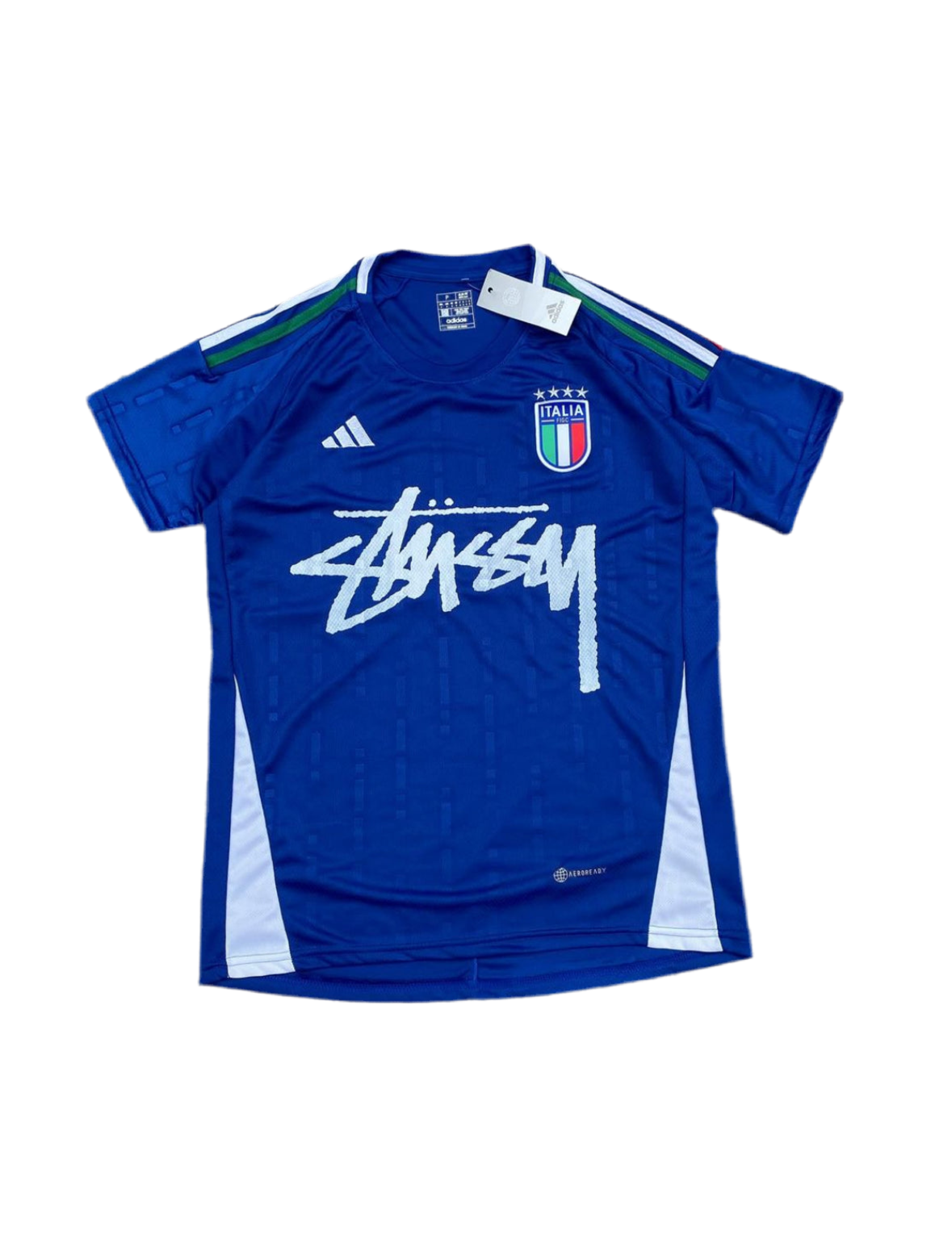 CAMISETA STÜSSY X “ITALY” - AZUL