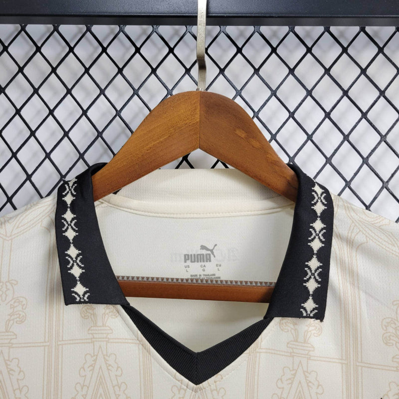 23/24 AC Milan x PLEASURES Camiseta blanca de la cuarta equipación