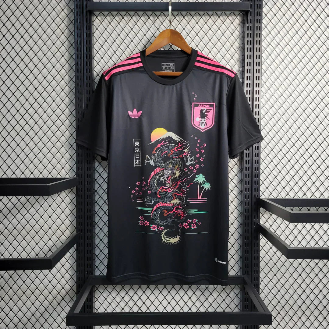 Japan 2023 Special Edition Black Pink Shirt