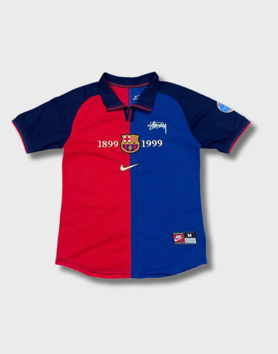 MAILLOT STÜSSY X « RÉTRO FC BARCELONE »