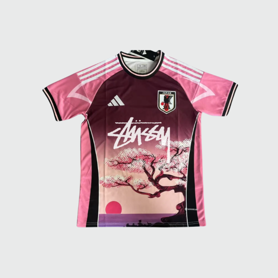 JERSEY TROPICAL STUSSY x “JAPAN” – FLOR ROSA
