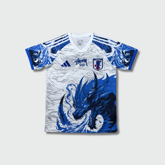 CAMISETA STÜSSY x “JAPAN” - DRAGÓN AZUL