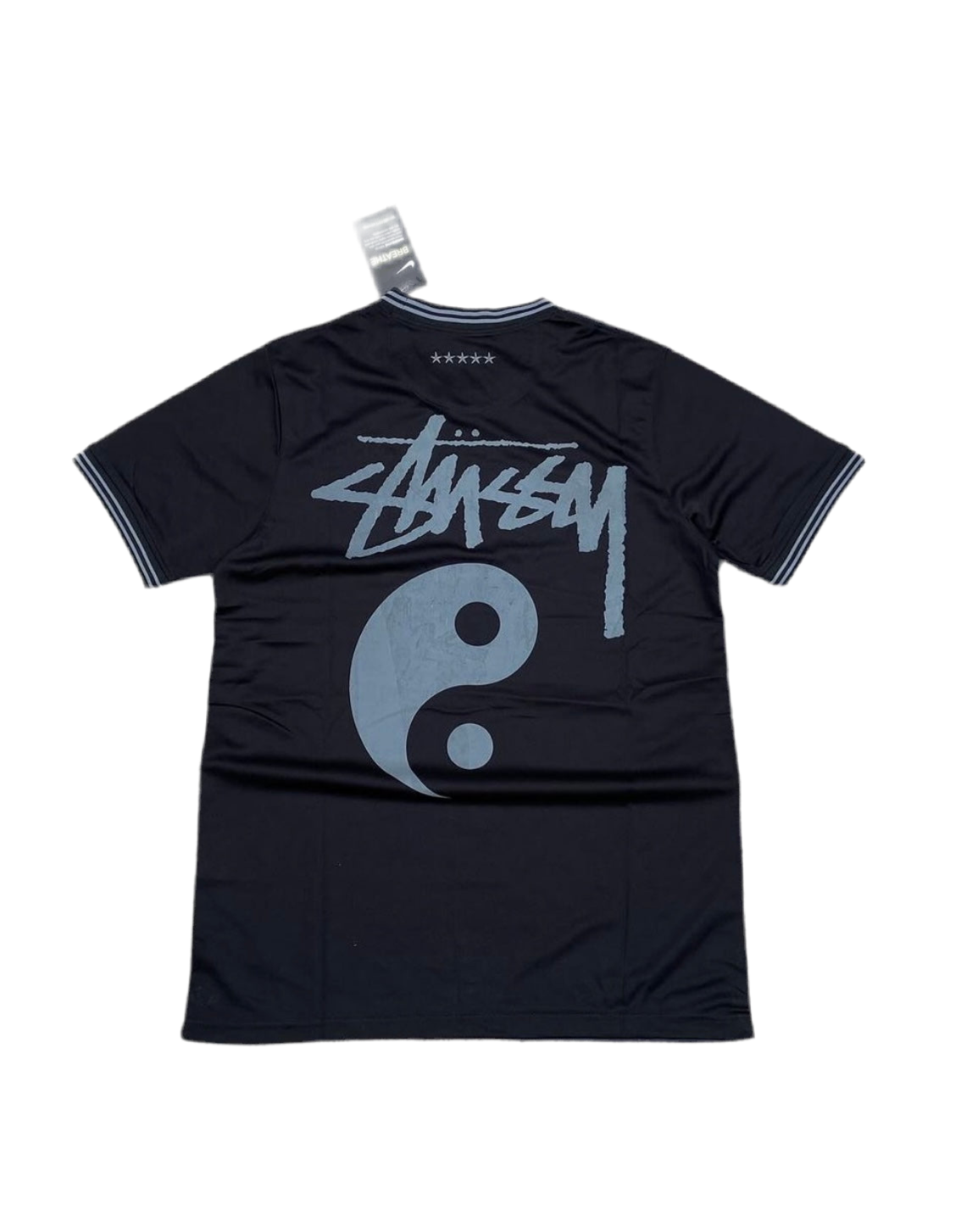 JERSEY STÜSSY X “BRASIL” - negro yin y yang
