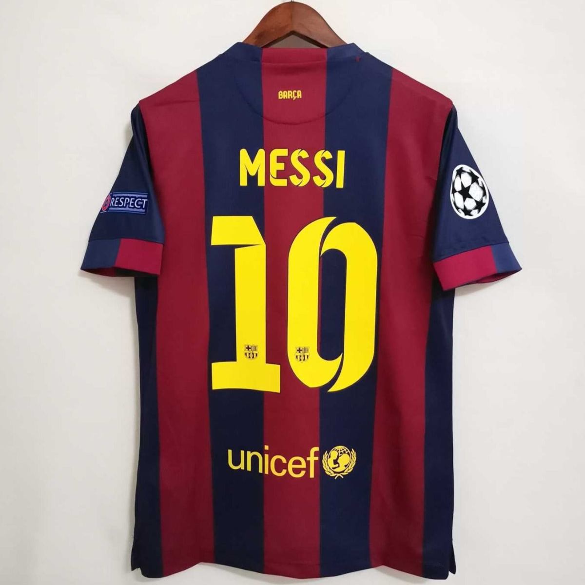 Camiseta retro de la final de la UCL de Berlín en casa del Barcelona 2015