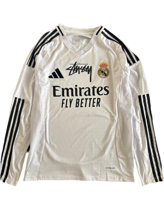 T-shirt à manches longues STÜSSY x « REAL MADRID » en édition limitée - 2024