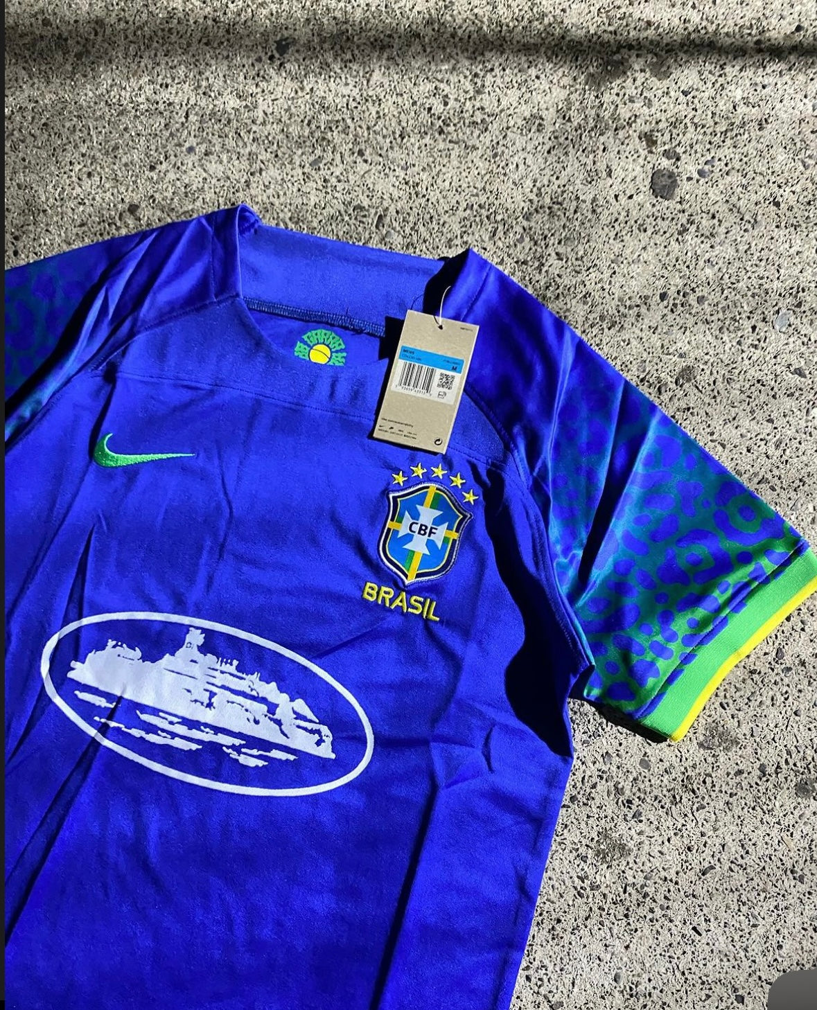 MAILLOT CORTEIZ x « BRASIL » - bleu