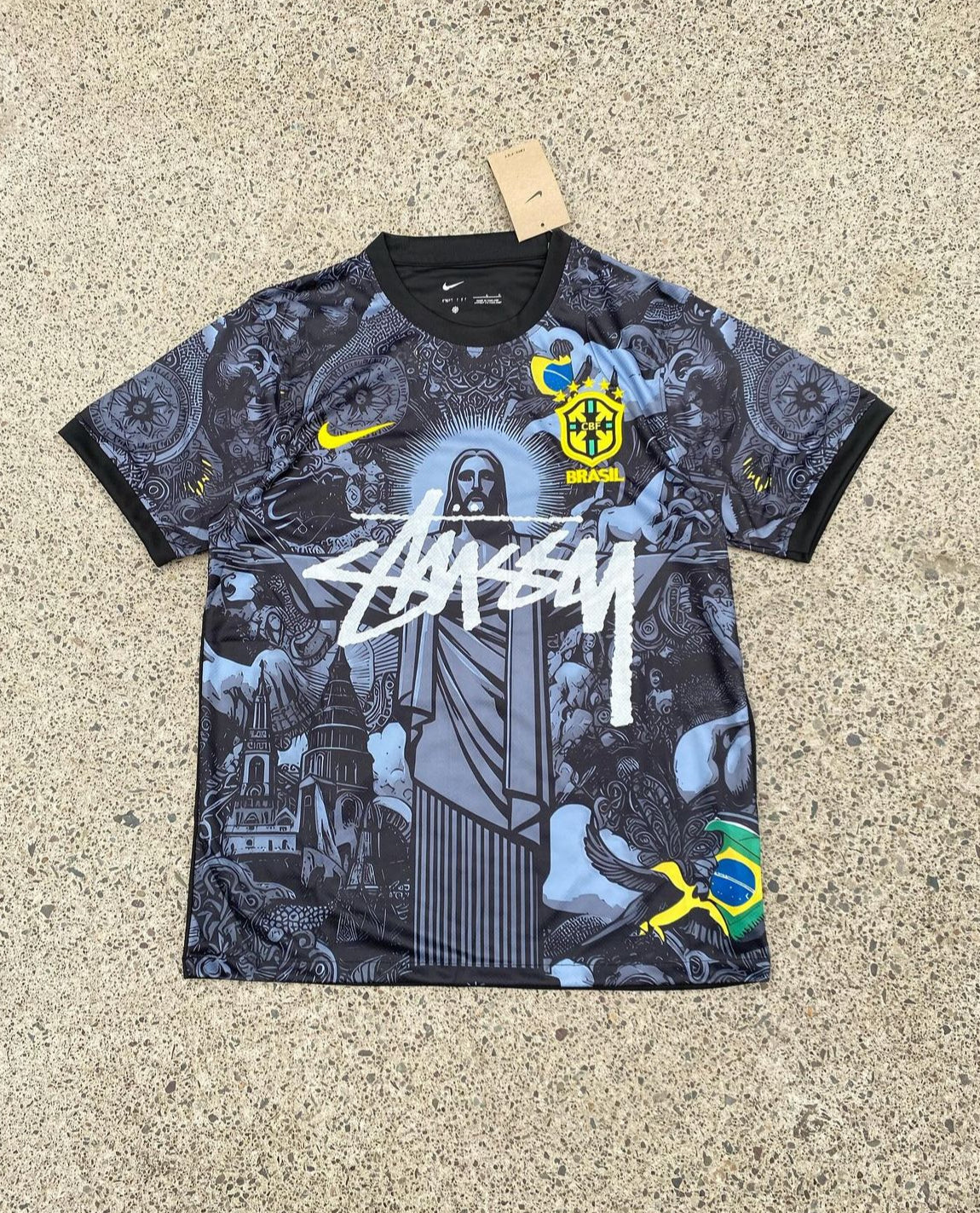 ‎ÉDITION STUSSY X BRASIL JESUS