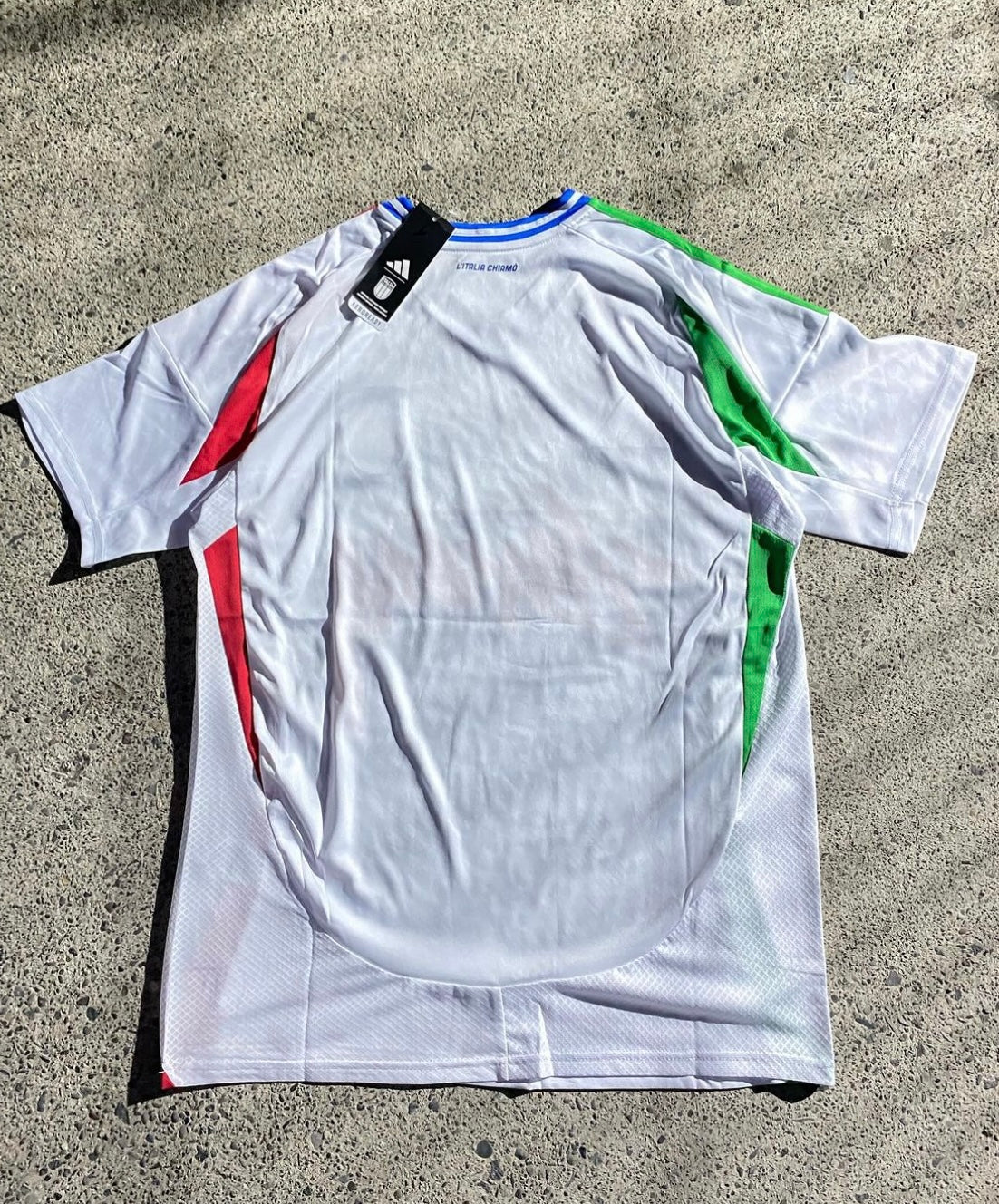 CAMISETA STÜSSY X “ITALY” - blanca (TALLA JUNIOR)
