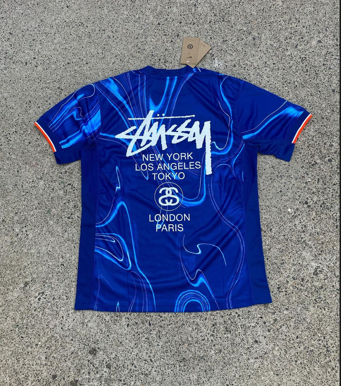 Camiseta STÜSSY x Chelsea - nueva equipación