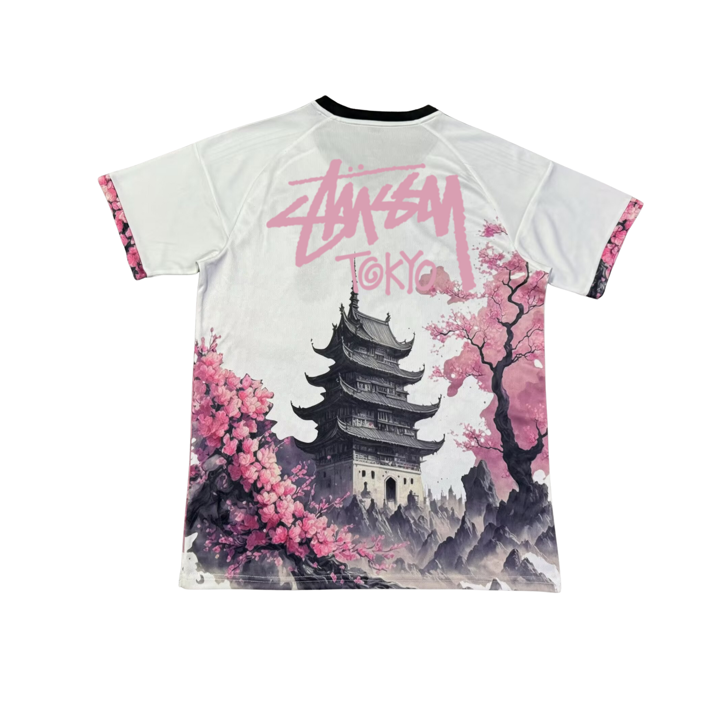 CAMISETA STÜSSY x “JAPAN” - PINK DRAGON