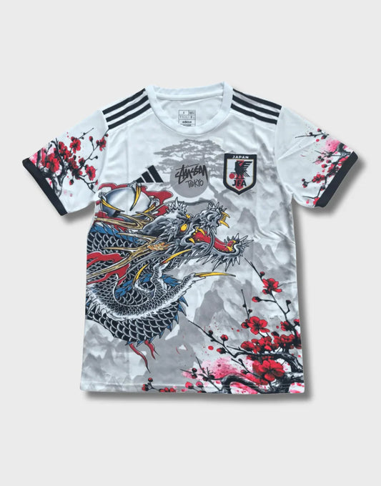 CAMISETA STÜSSY x “JAPAN” - DRAGÓN ROJO
